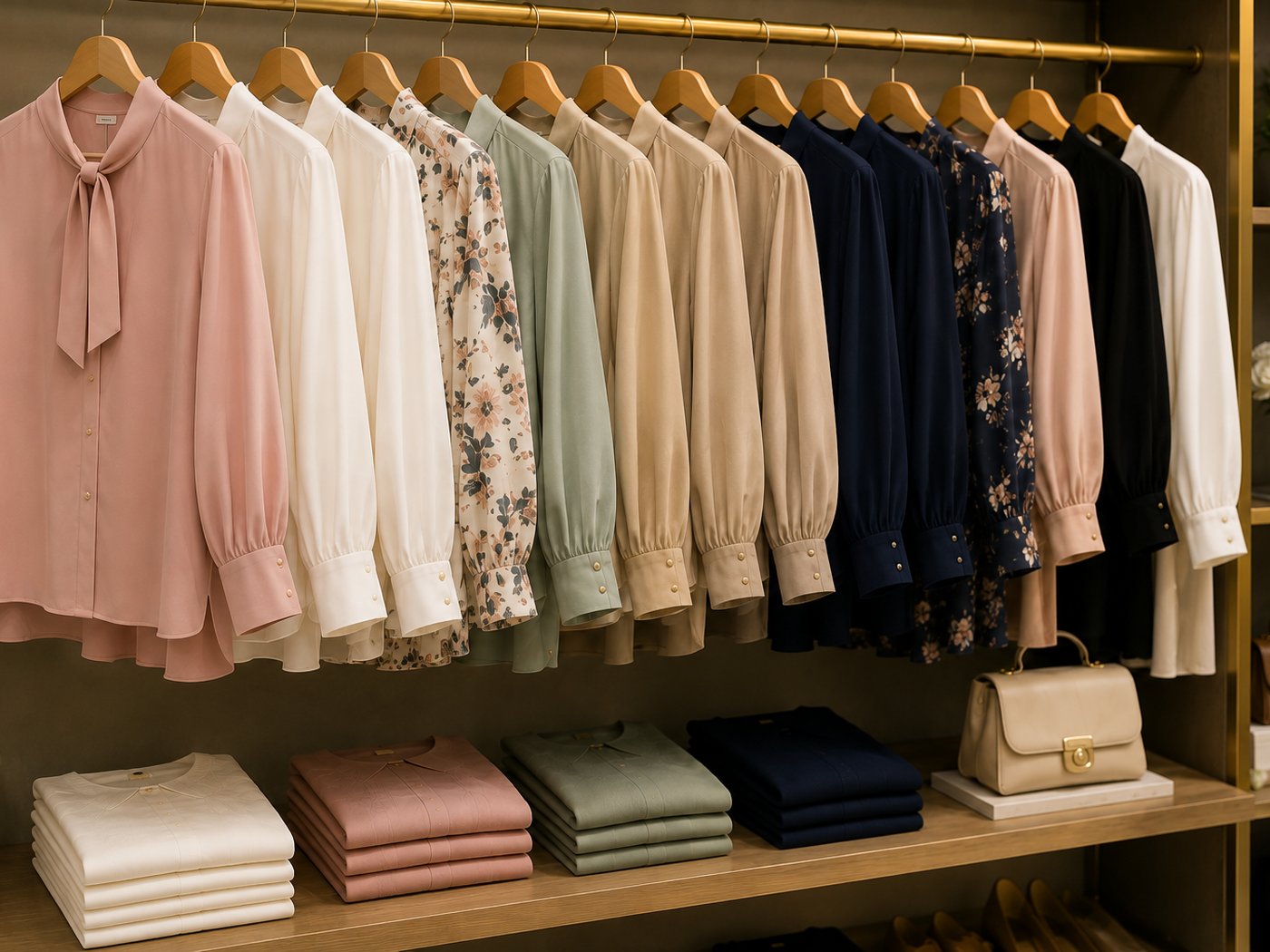 Women's blouses in seasonal colours at Arime Company in Zakho